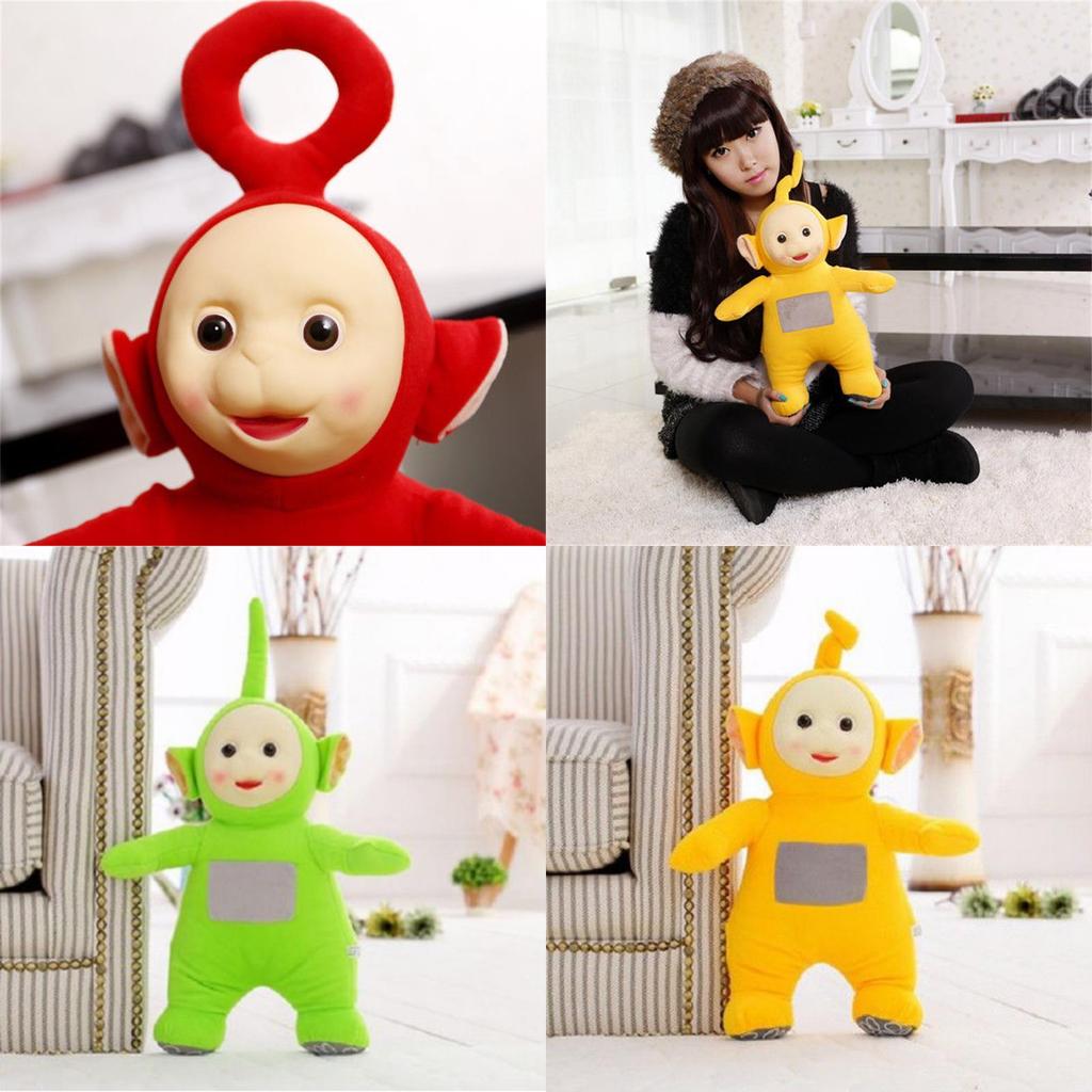 Boneca de Pelúcia Grande dos Teletubbies Brinquedo de Pelúcia de Pé Perfeito Para Presentes de Educação Infantil