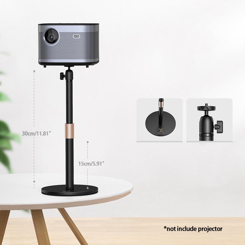 Height Adjustable with Extendable Length Projector Stand Supporting Bracket 5.91-11.81in Extendable Length Stands