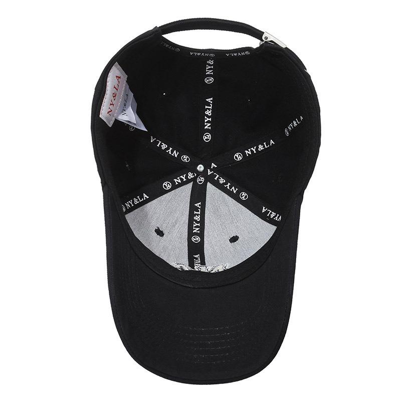 New Embroidery Ball Baseball Cap Sports Sunscreen Men's and Women's Sun Hats Breathable Versatile Casual Duck Tongue