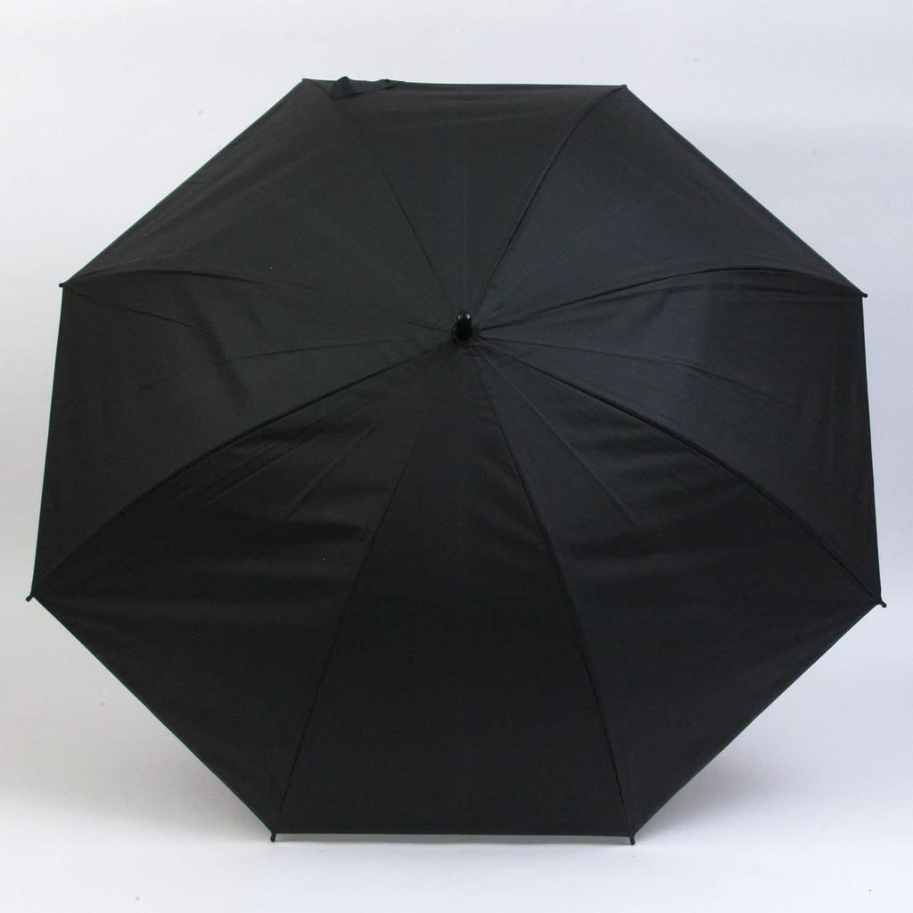Attain POE Automatic 70cm Black 3361 Umbrella, Windproof, Ribs, Embossed,