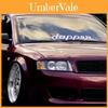 Autocolante Decaluri de Calitate Premium Albe Dapper pentru Stilizarea Mașinii Pentru Geamul Parbrizului Față și Spate, Geamul, Decorul Ușii