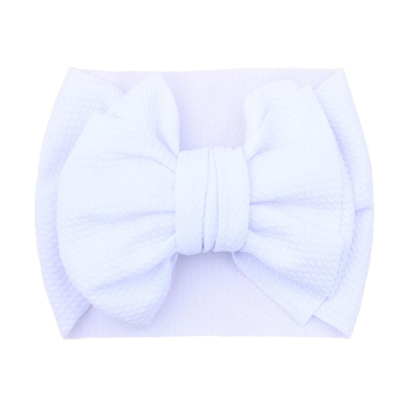 Creative Soft Children's Headband Cute Solid Color Bow Baby Hair Accessories Infant Multi-color Headgear