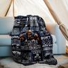 240Gm2 Football Style Customize Your Name Outdoor Blanket Suitable For All Seasons Comfortable And Warm Soft Blanket Suitable For Travel Gifts For