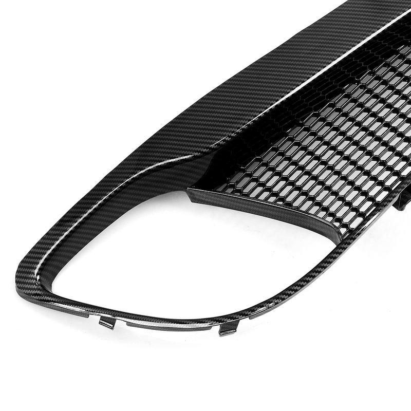 Per Hyundai Genesis Coupe 2008-2012 Nero Lucido/Opaco/Fibra di Carbonio Verniciato Presa d'Aria Laterale del Paraurti Anteriore Copertura Presa d'Aria Luce Fendinebbia