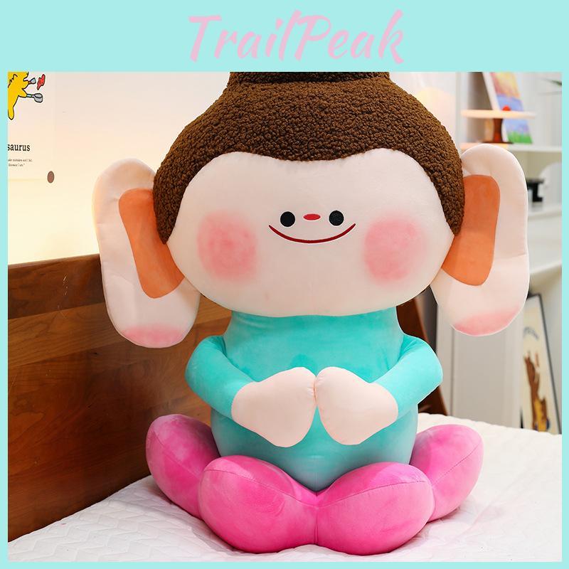 Lotus Buddha Little Plush Toy Cute Doll Girls Kid Room Decoration Birthday Gift