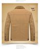 Men's Winter Casual Plus Velvet Thickened Jacket