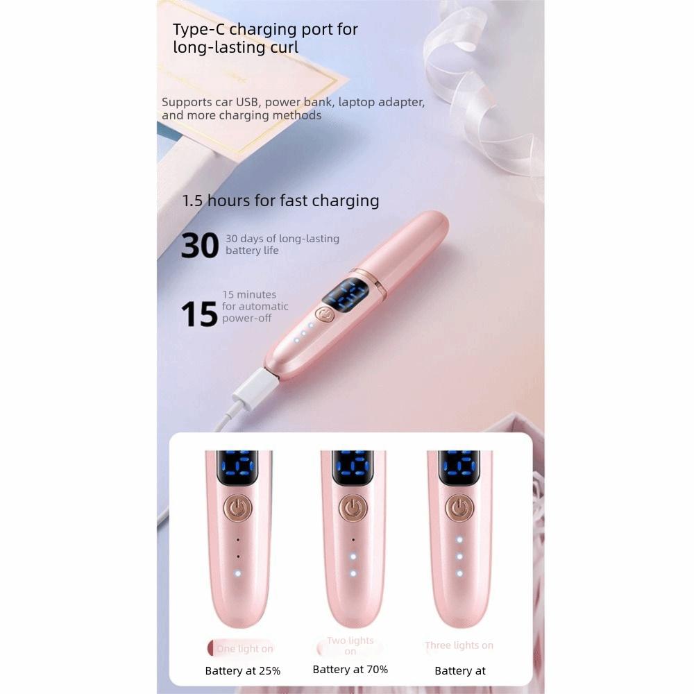 Long-Lasting Styling Heated Eyelash Clip Portable Eyelash Curling Device Daily Makeup