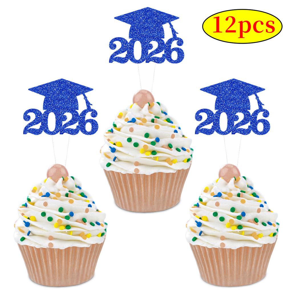 Graduation Season Party Decoration Insert Graduation Ceremony Cake Power Strip