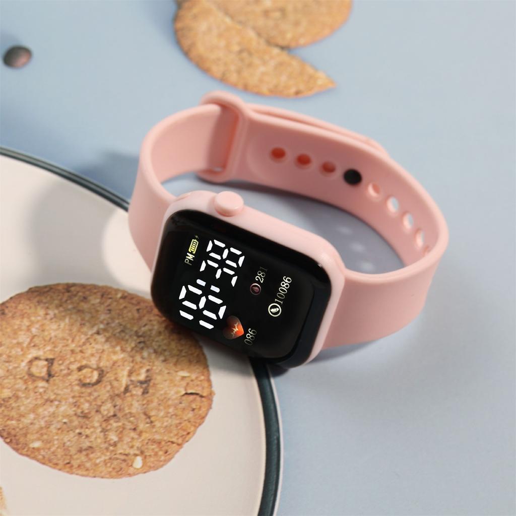 Orologio per bambini adatto per gli orologi elettronici da esterno degli studenti. Tempo di visualizzazione dell'orologio