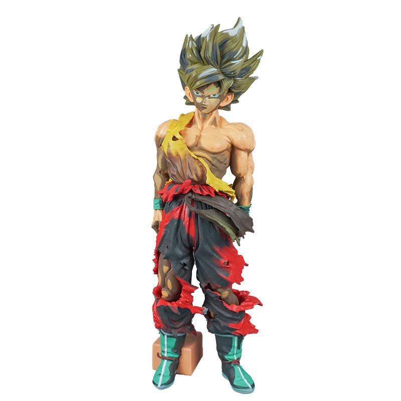 Dragon Ball Z Goku Pvc Action Figure With Manga Style Super Saiyan For Collectors And Display