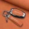 Car Sticker 2025 Hot Zinc Alloy Car Smart Remote Key Case Key Bag Shell Holder For Peugeot 2008 3008 4008 5008 308 408 508 Key P