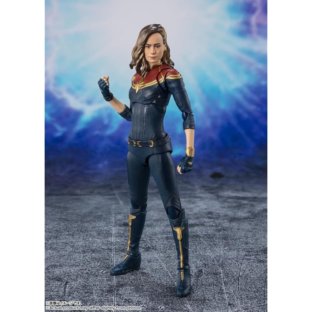 TAMASHII NATIONS S.H. Figuarts Captain Marvel Marvels 150mm ABS PVC Action Figure