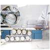 Stackable Clear Can Dispenser For Fridge 2 Tier Automatic Rolling Beverage Holder For Soda Beer And Canned Drinks