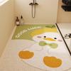 Cartoon Duck Mud Scraper Doormat - Easy-Clean Coil Entry Mat