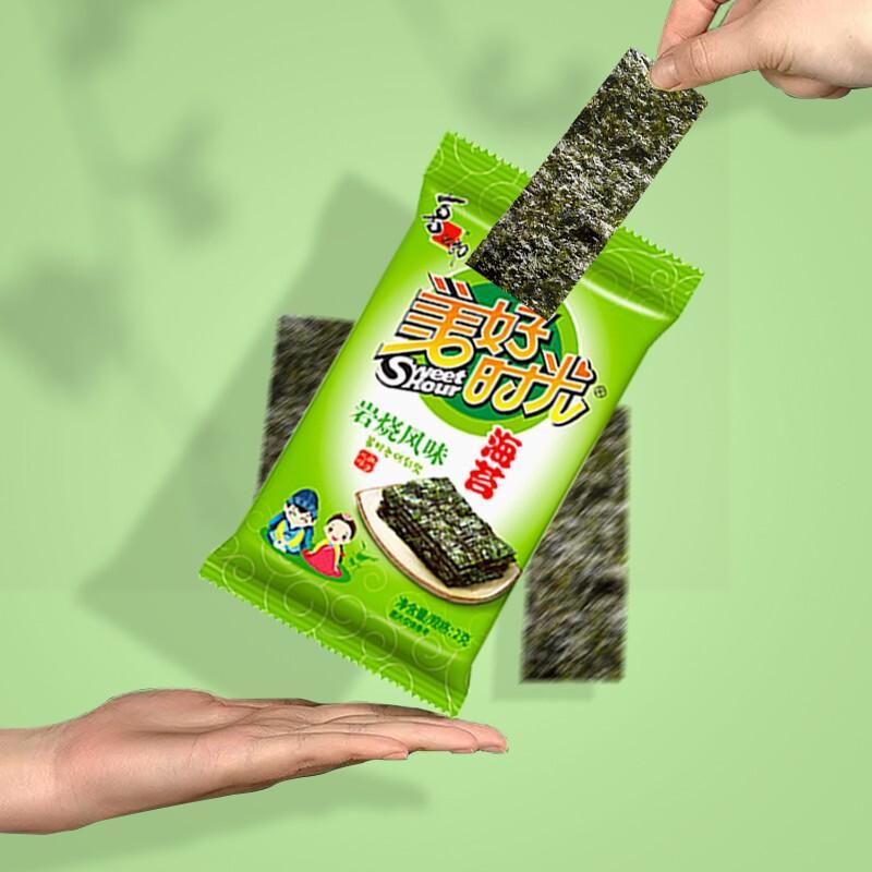 Mei Hao Shi Guang Korean Style Roasted Seaweed Snacks
