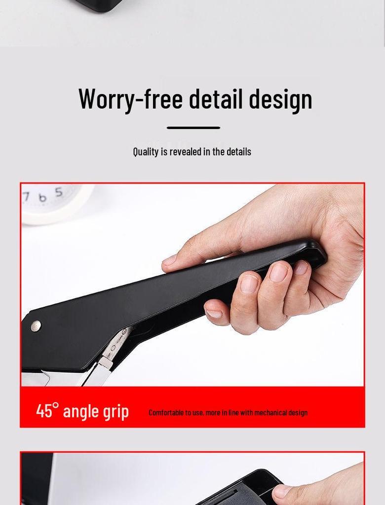 A3 Extra Long Saddle Stitch Stapler - Heavy Duty Long Arm Stapler
