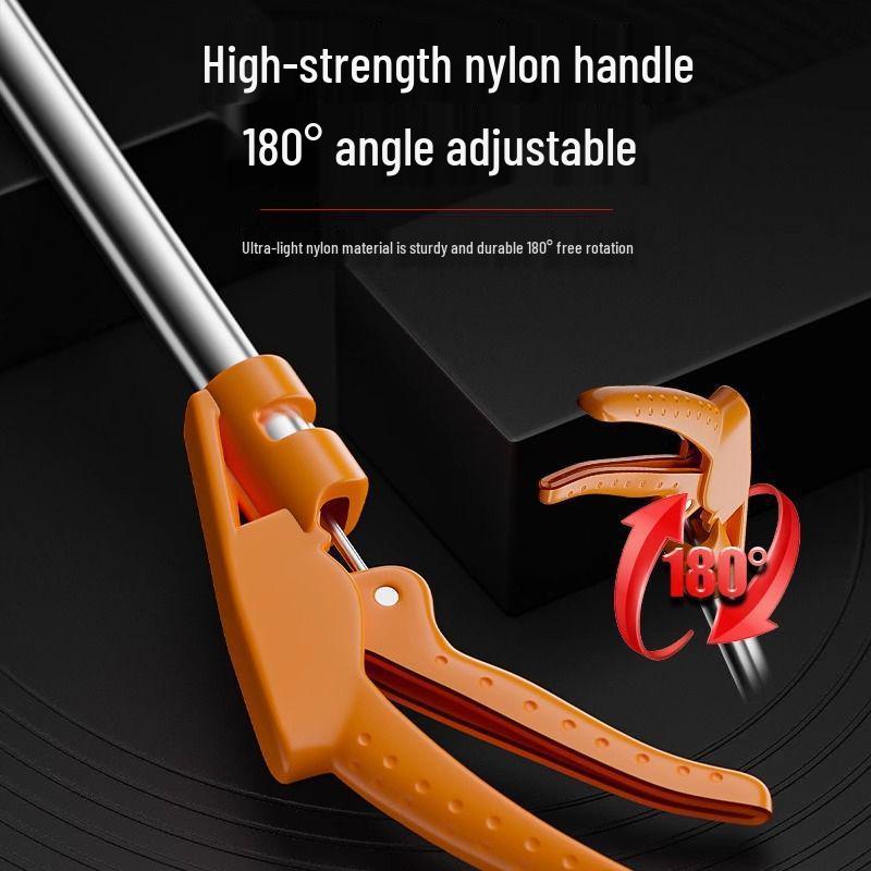 Delixi Telescopic Pruning Shears: High-Altitude Tree Branch Scissors & Fruit Picker.