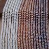 Zhuji natural freshwater pearls89mm Strong light steamed bun abacus beads semi-finished product DIY Handmade jewelry