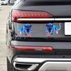 For Scooter Fuel Tank Front Fairing Vinyl Decals Car Window Decoration Colorful Leopard Decorative Sticker Waterproof 2pcs