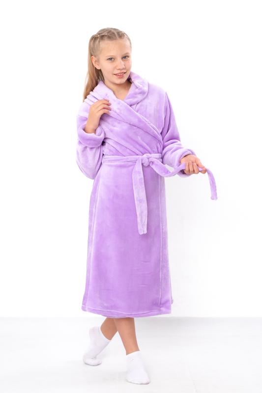 Szata (dziewczyny) – Szlafrok z kapturem, Miękki frotte, Półsezonowy 6390-034-5 HC