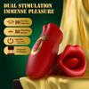 Rose Tongue Mouth Licking Vibrator G Spot Clitoris Nipple Stimulator Massager Adult Sex Toys Women 18+