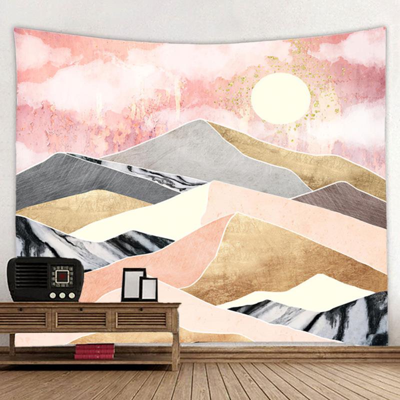 

Красивый пейзаж гобелен 3D лесной водопад пейзаж настенный домашний фон тканевый декор садовый плакат для снаружи 95x73cm