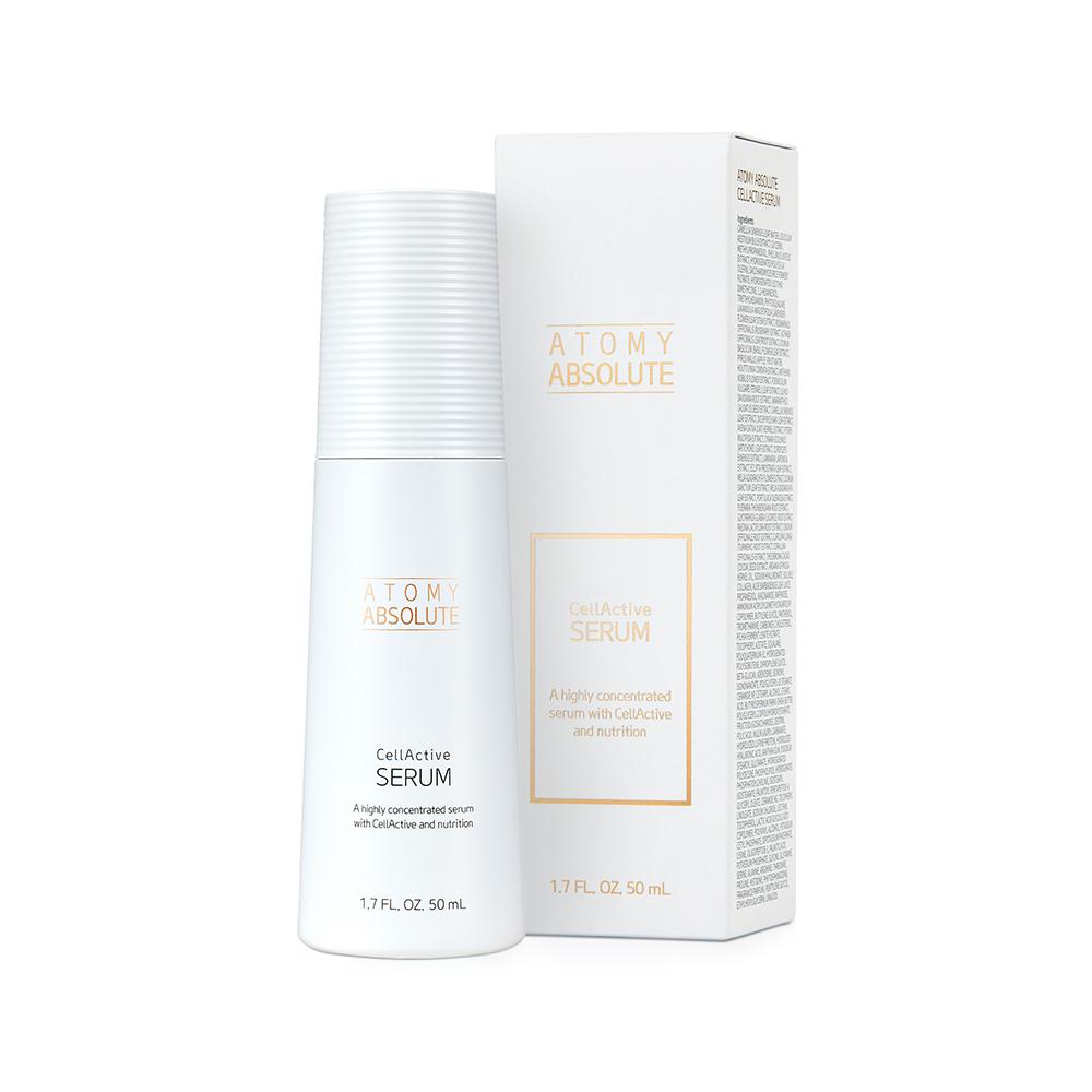 Atomy Absolute Selective Korean Skincare Set (Toner, Ampoule, Serum, Lotion, Eye-Complex, Nutrition Cream), 6 In 1 Skincare Gift Set
