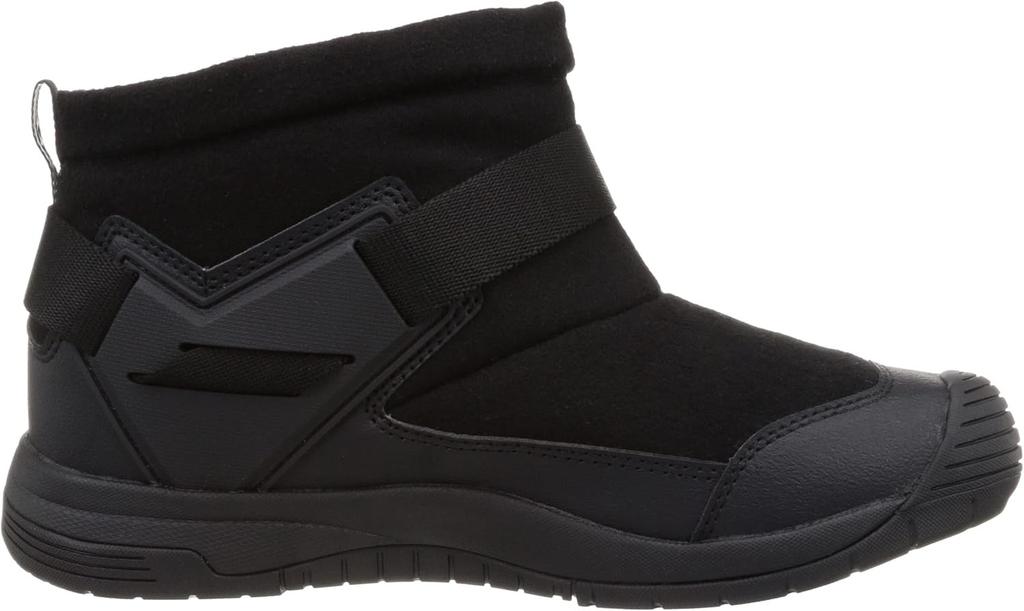 Keen HOODROMEO MINI נעלי חורף לגברים בגזרה בינונית סליפ און לבד שחור שחור 26.0 ס"מ