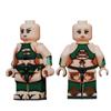 Female Guan Yu Minifigure - Romance of the Three Kingdoms Series, LEGO-Compatible Building Blocks, Also Includes Female Cao Cao Toy.