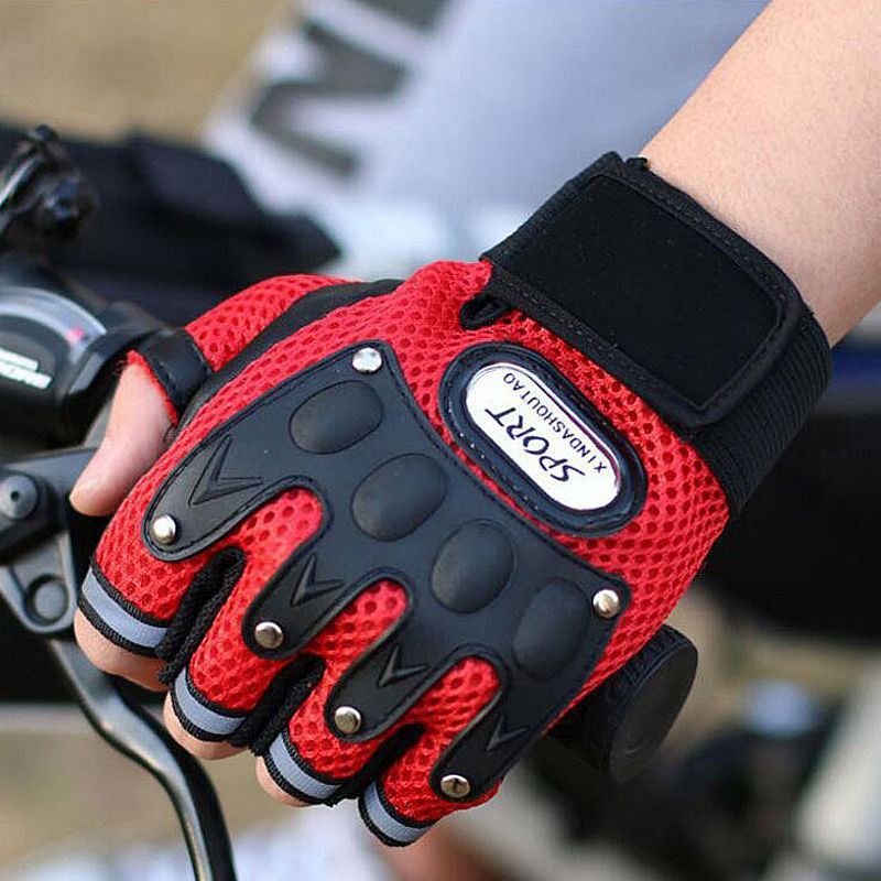 Outdoor sports half-finger gloves spring and summer