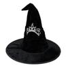 1Pc Halloween Wizard Hat Funny Witch Hat Witch Caps Wizard Costume Accessories for Carnivals Masquerades Party Cosplay