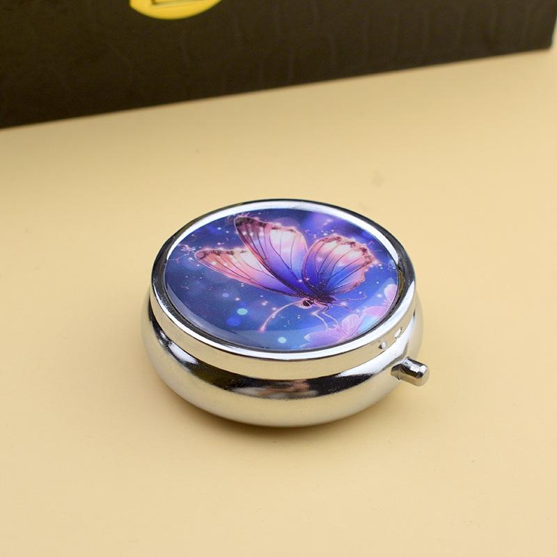 

Portable Mini Jewelry Storage Box Travel Organizer Jewelry Case Storage Earrings Necklace Ring Jewelry Organizer Display фиолетовый