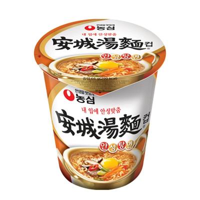 Nongshim Ansung Tang Myun Small Cup 66g (2 Options)