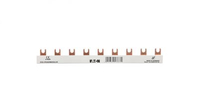 Connection Busbar 1P 63A 10mm2 Fork (9 mod.+HI) EVG-1PHAS/9MODUL/HI 215656