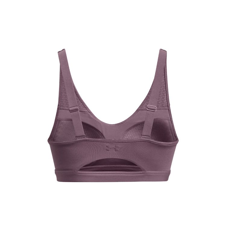 Under Armour SmartForm Evolution Solid Medium Intensity Sports Bra Women Underwear Mist-Purple 1373826-500