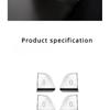 For Tesla Model 3 Highland Model Y Juniper/Launch 2025 Car Open Door Button Stickers 4X Handle Cover Interior Protection Trim