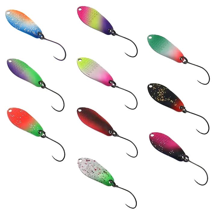 

PB Lure Area Управляемая рыболовная зона Cultiva для горной реки Кованая блесна-колебалка, Блесна, 1,7 г, 27 мм, Набор из 10 цветов, SBL-35, Ручей, Рыбалка, Форель,