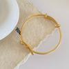 Waterproof Bow Cuff Bangle Sweet Bow Design Bracelet Jewelry Bowknot Bracelets  Daily Life