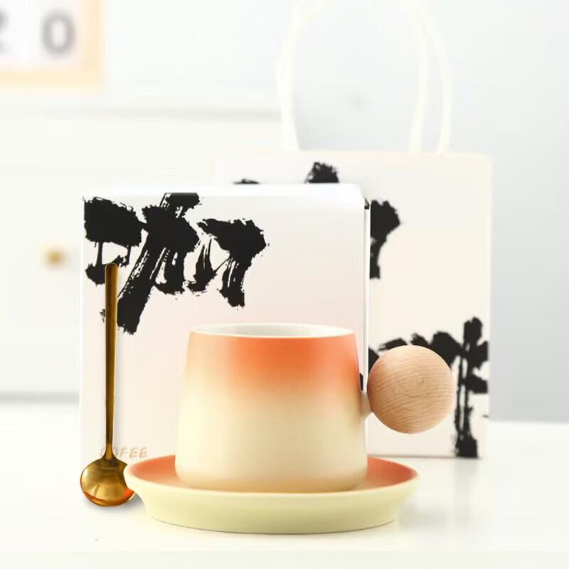 Elegant Planet Ceramic Coffee Cup Set