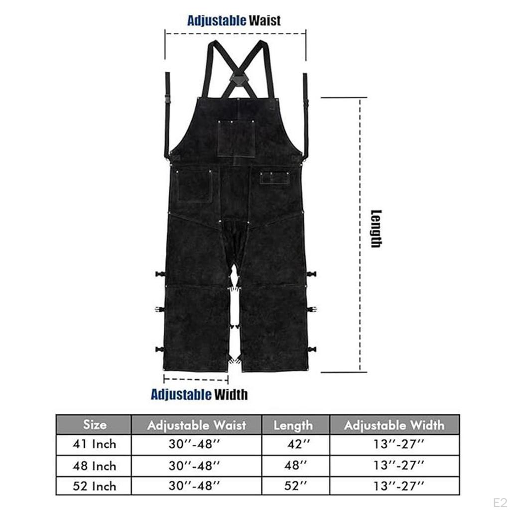 Tablier Jambes Séparées Boutique Mode Léger Protection Genoux Vêtements de Travail Travail pour Artiste Adulte
