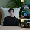 Woo Do H-Hwan Singer Pillow Case Silky Elegant Comfort Sofa Bed Invisible Zipper
