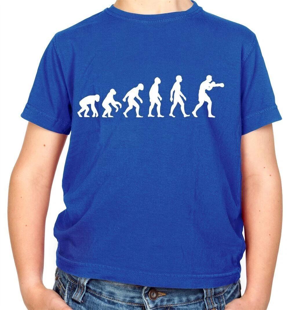 Évolution De L Homme Boxe - T-Shirt Enfant - BOXEUR RING D AMOUR FAN SPORT 140