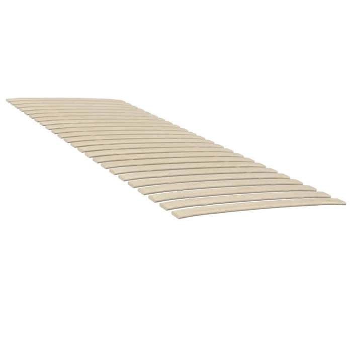 VidaXL Lattes de rechange pour sommier avec 48 lattes 2 pcs 80x200 cm, cadre de lit, sommier, Latte de rechange pour sommier 3203724
