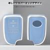 OFFCURVE Hiace Key Case for Toyota Cars, 4 Buttons, Slide Both Sides, For HIACE200