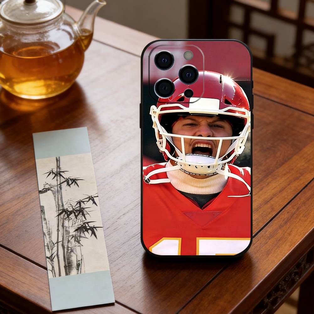 Patrick Mahomes Phone Case Silicone Soft For IPhone 17 16 15 14 13 12 11 X XR Plus Pro Max Plus