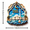 Saudi-Arabien Kühlschrankmagnete Aufkleber Tourismus Souvenir Kühlschrankmagnete Aufkleber Hausküche Dekoration