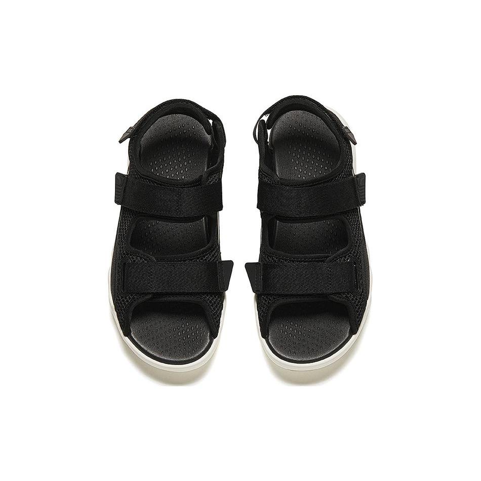 Anta Beach Sandals Women's Black White 122438508-1