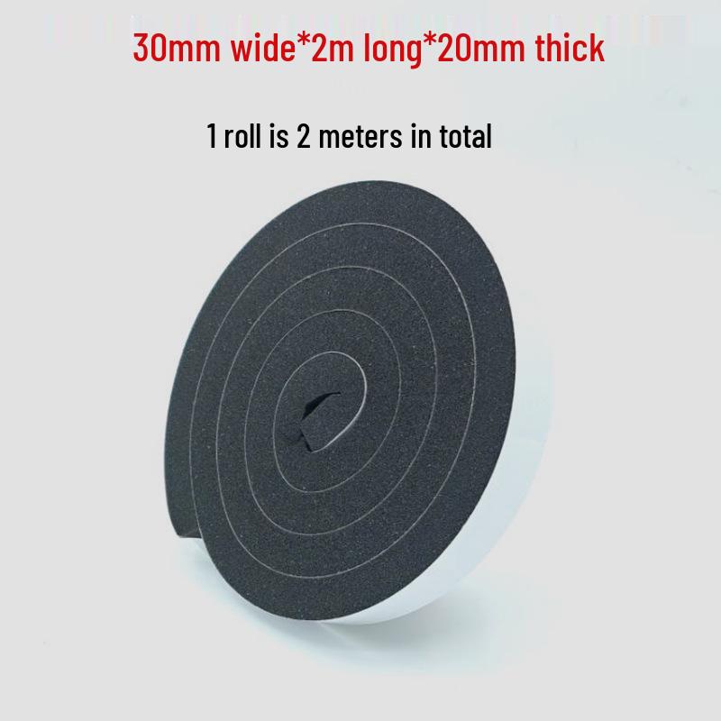 Black Self-Adhesive Fire Retardant Foam Tape