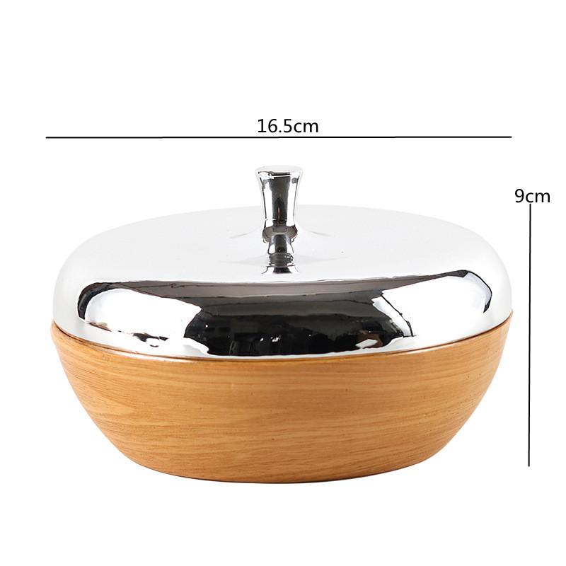 Nordic Light Luxury Curved Metal Leather Tray, Bathroom, Cosmetics Storage Tray, Living Room, Dining Room, Bedroom Decoration