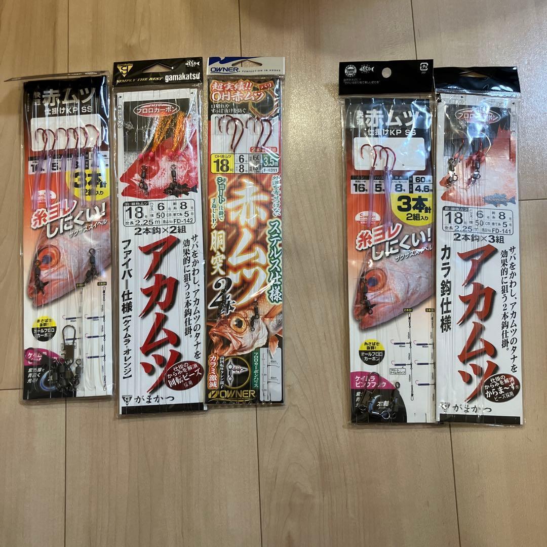 Used Akamutsu mechanism 5-piece set Gamakatsu OWNER